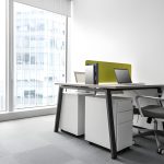 Tech I Office Table Workstation with Storage Drawers